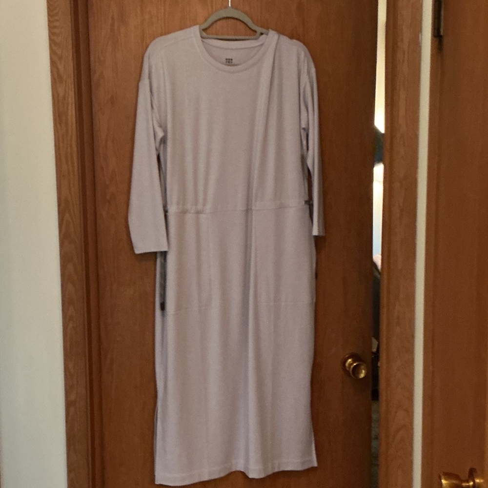 Title Nine Soft Lavender Long Sleeve Dress